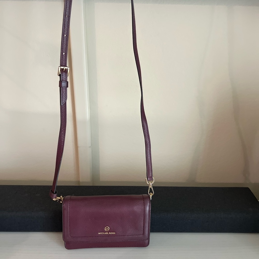 Michael Kors Plum Crossbody Bag